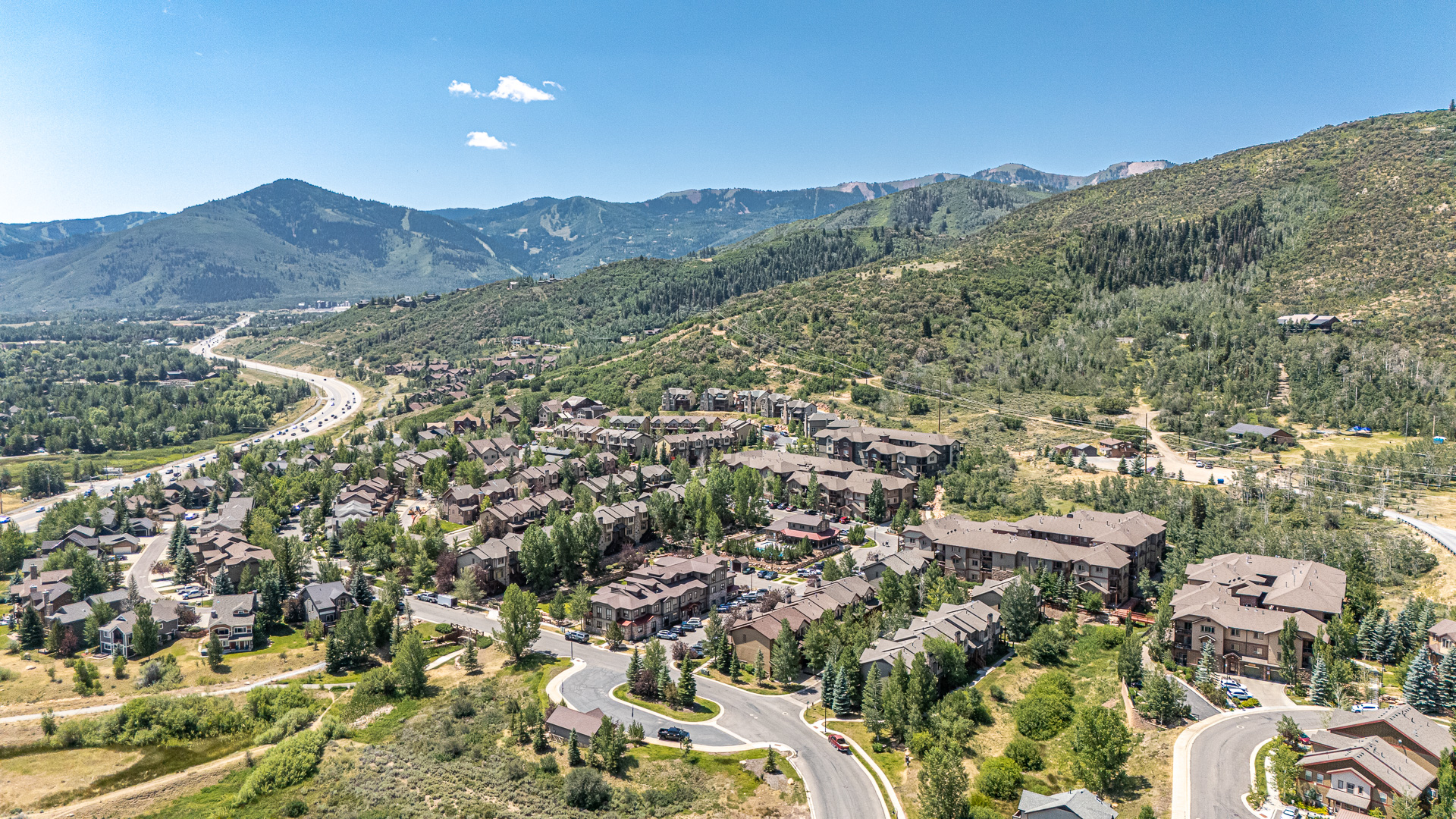 Bear Hollow Village drone picture