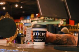 Atticus Coffee on Main Street in downtown Park City, Utah