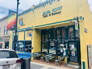 Java Cow Café & Bakery on Main Street Park City.