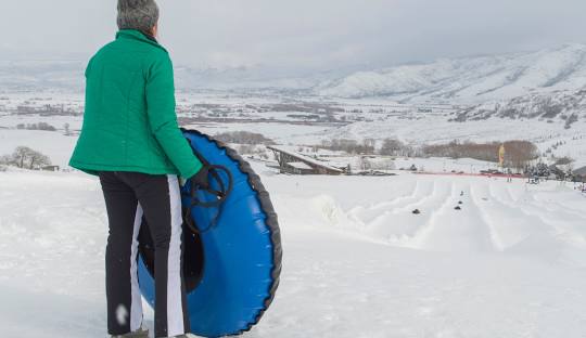 Soldier Hollow snow tubing