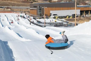 Woodward Park City snow tubing