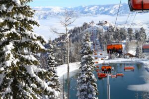 Orange Bubble Express at Canyons Village