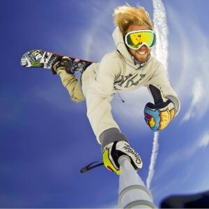 Sage Kotsenburg snowboarding Park City.